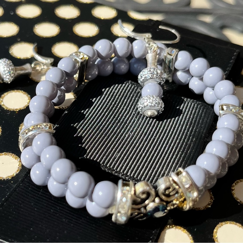 Bracelet and Earrings Set